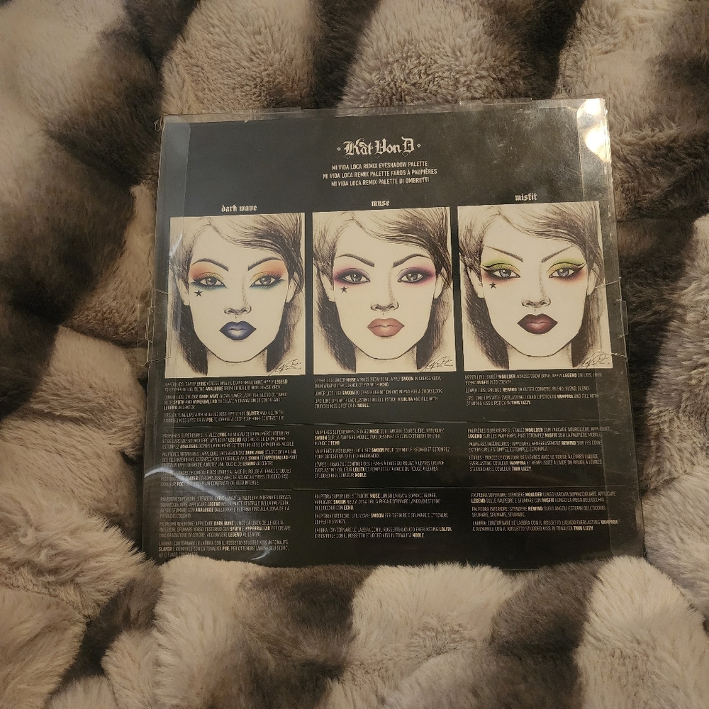 Kat Von D Mi Vida Loca Colorful Eyeshadow Palette, NWT - Picture 2 of 5